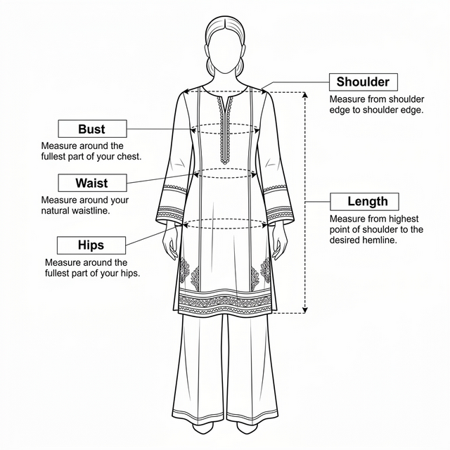 How to measure diagram