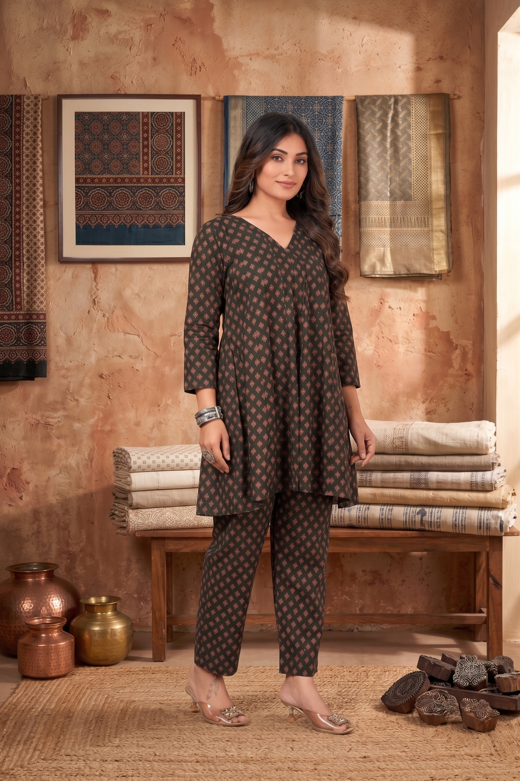 Zeba Cotton Print Kali