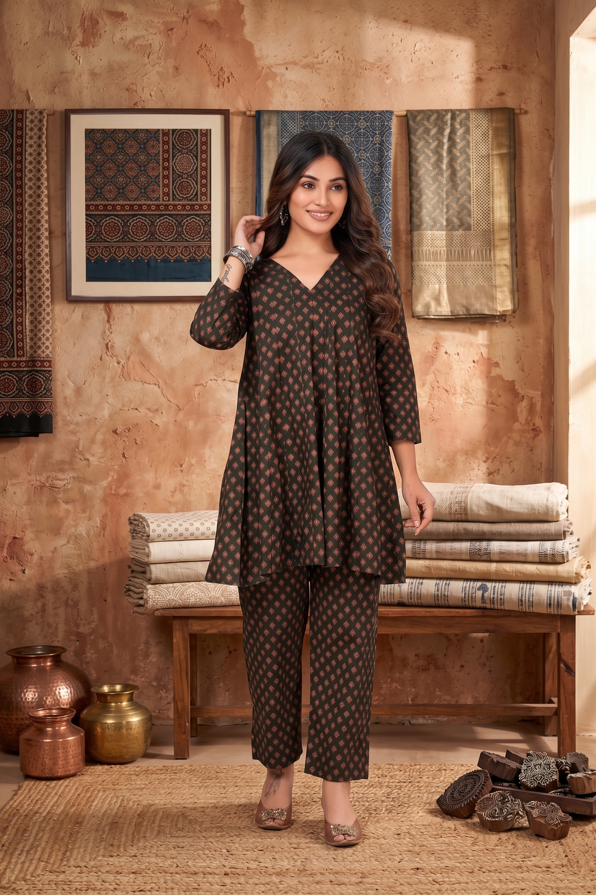 Zeba Cotton Print Kali