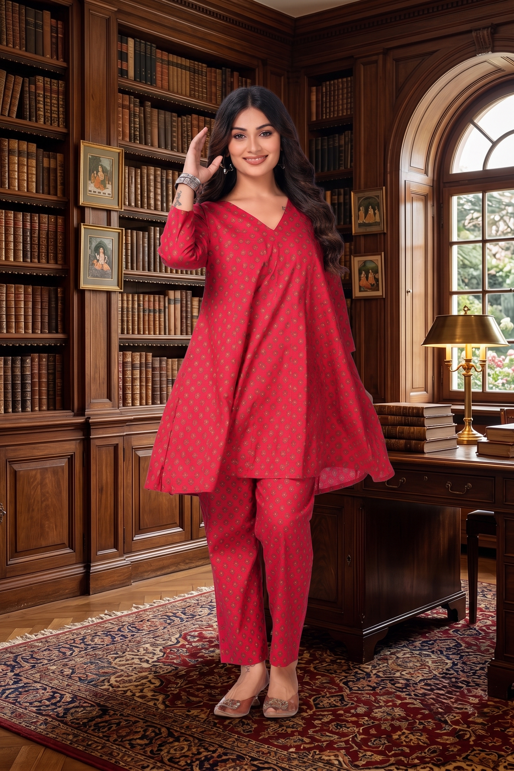 Ruhani Cotton Print Kali