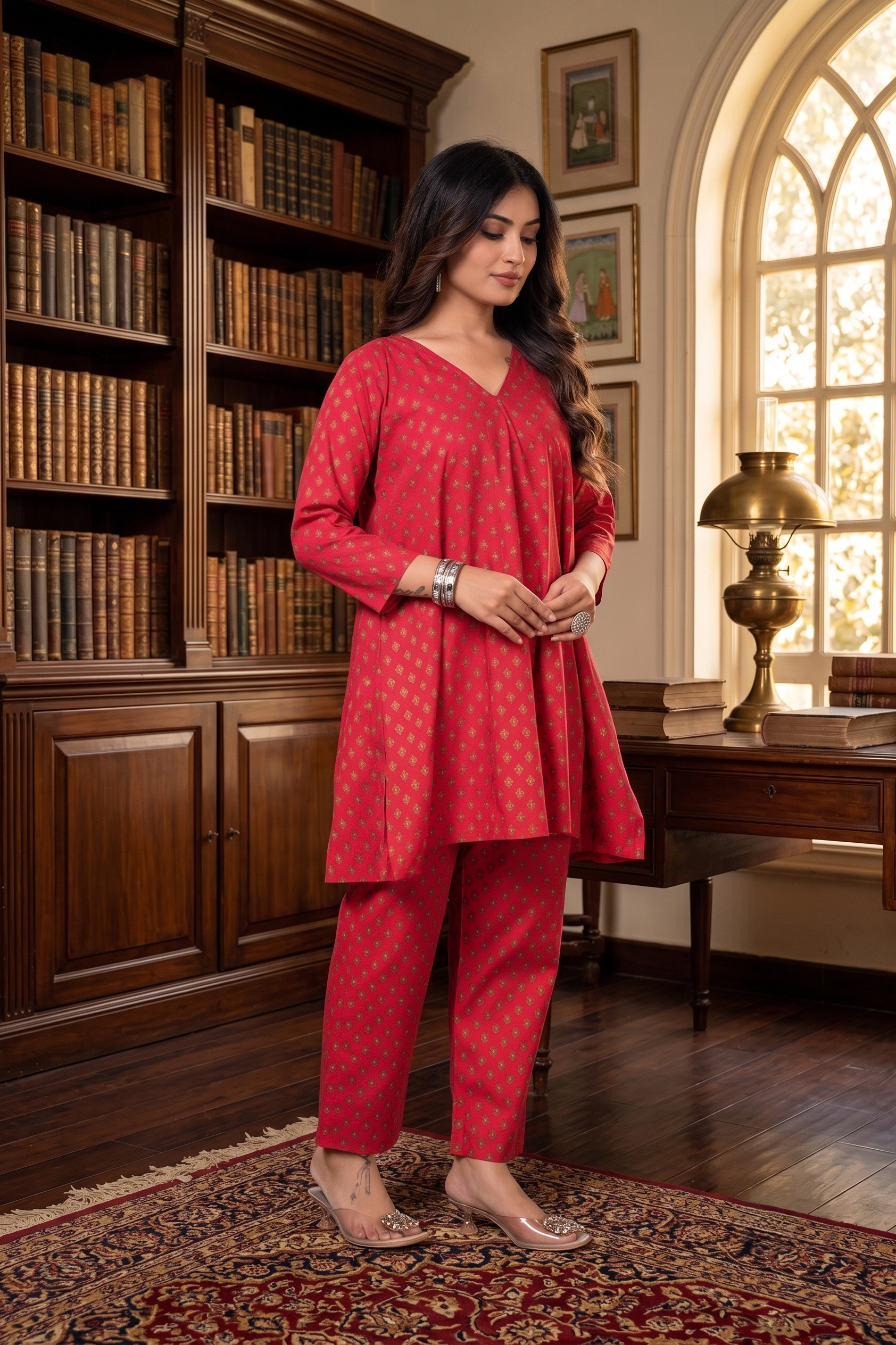 Ruhani Cotton Print Kali