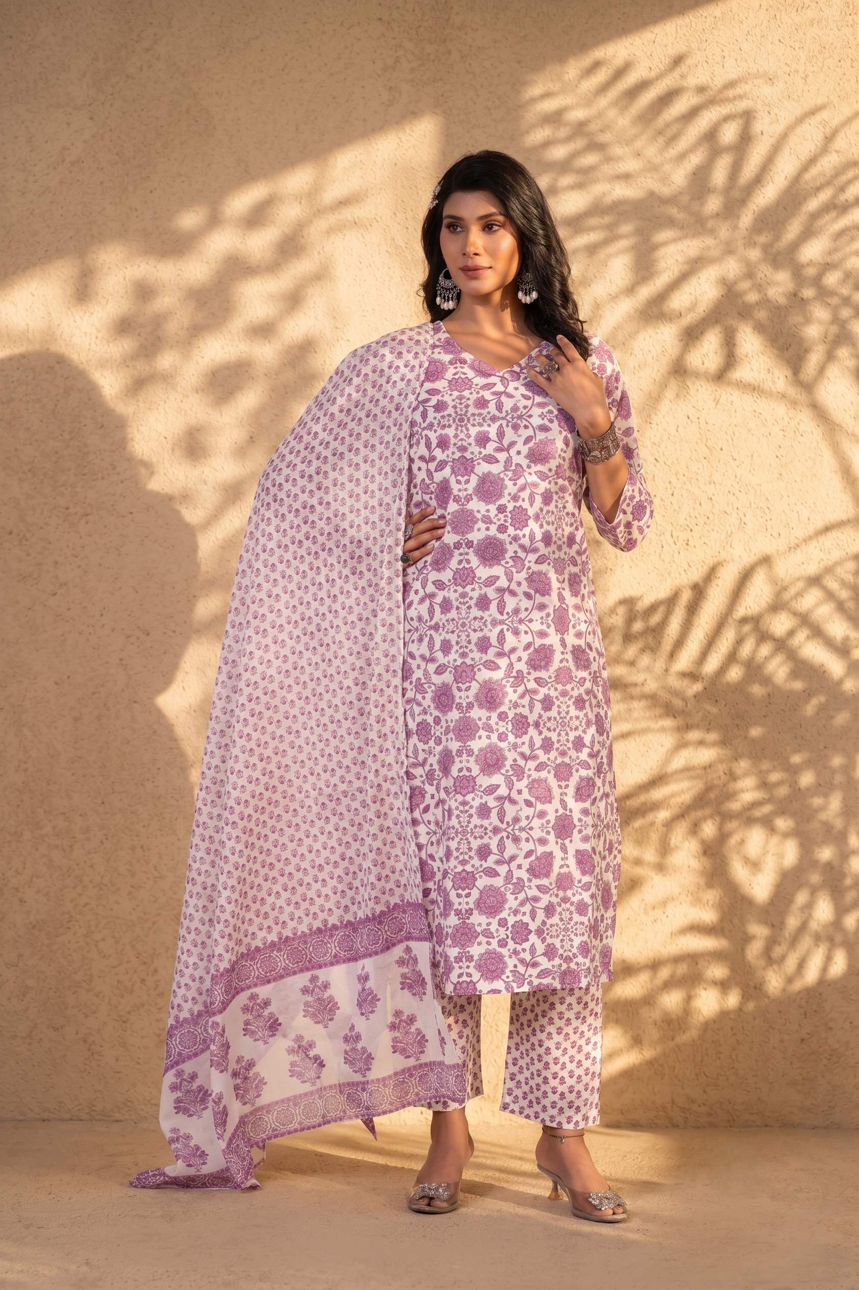 Saanvi Kurti, Pant & Dupatta