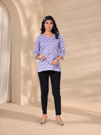 Aaira Printed Short Kurti