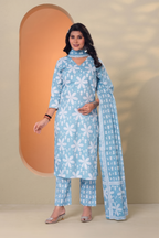 Pihu Kurti, Pant & Dupatta