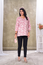 Saanvi Printed Short Kurti