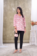 Saanvi Printed Short Kurti