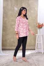 Saanvi Printed Short Kurti