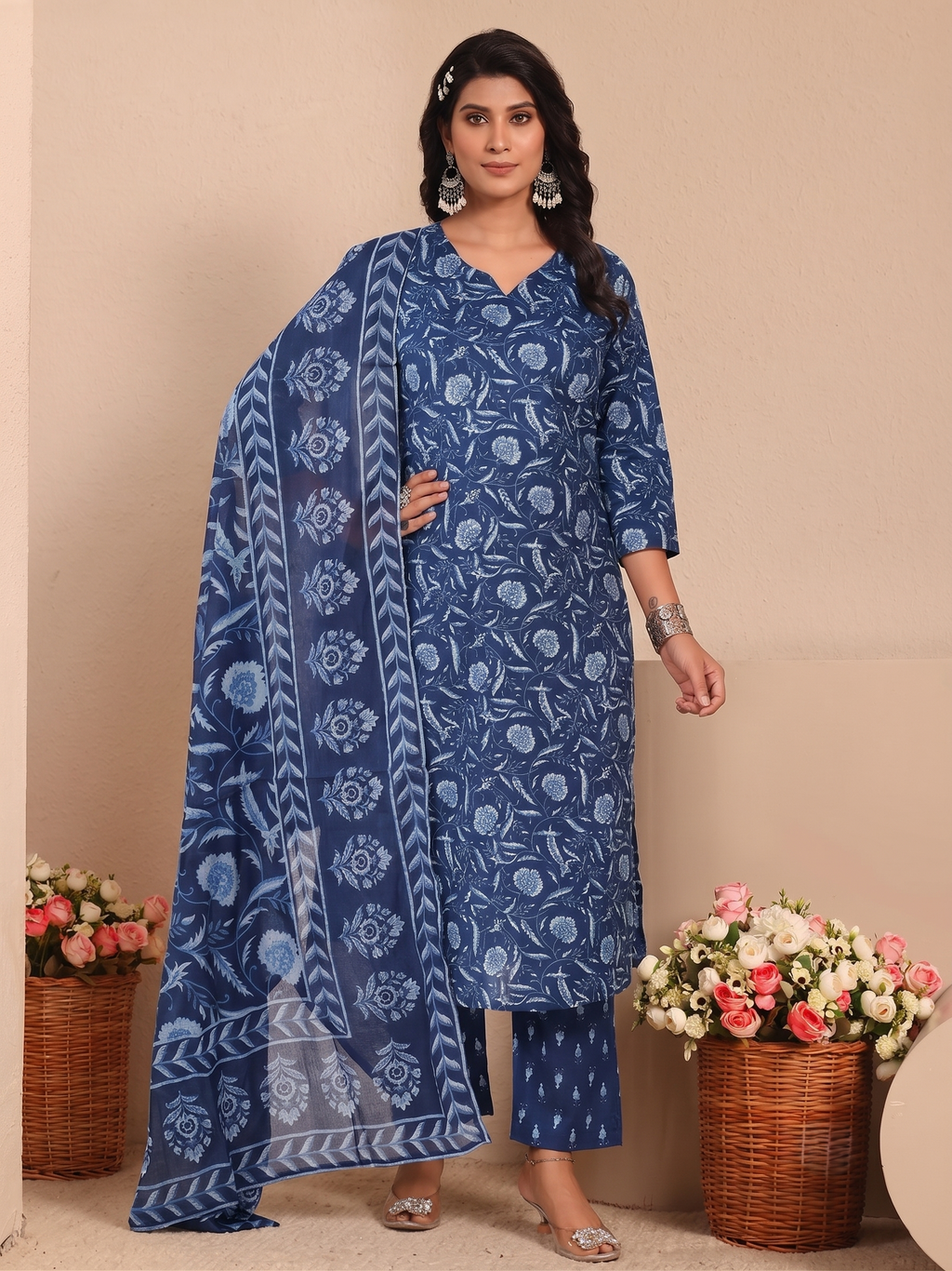 Vanya Kurti, Pant & Dupatta