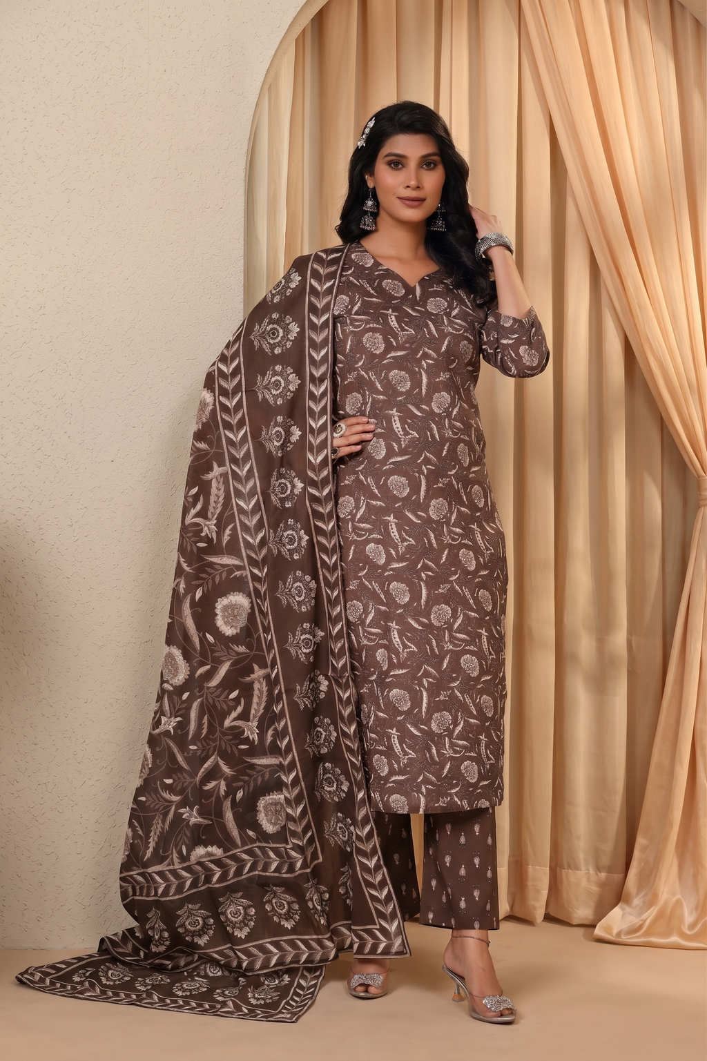 Riddhi Kurti, Pant & Dupatta