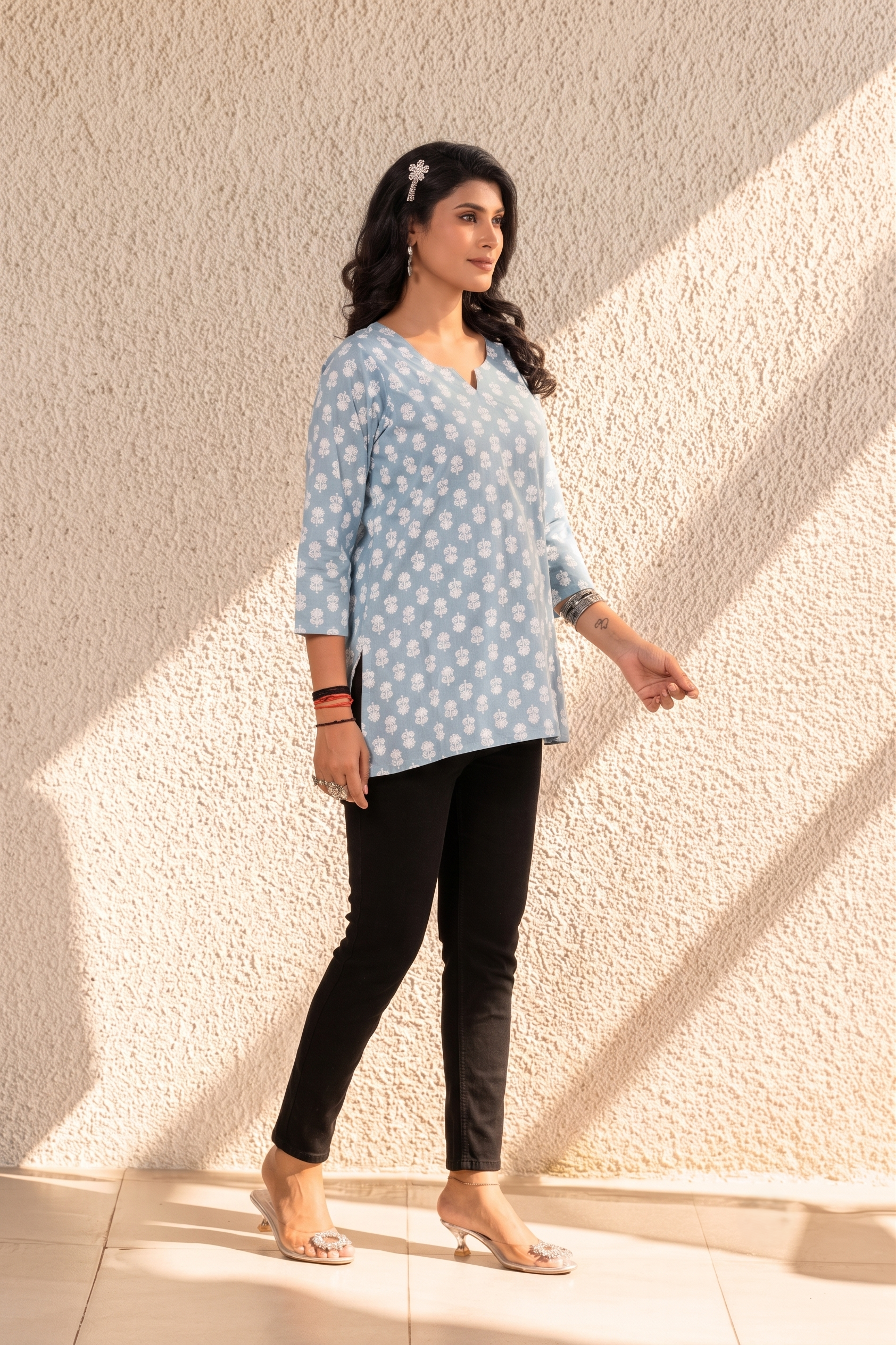 Reva Printed Short Kurti
