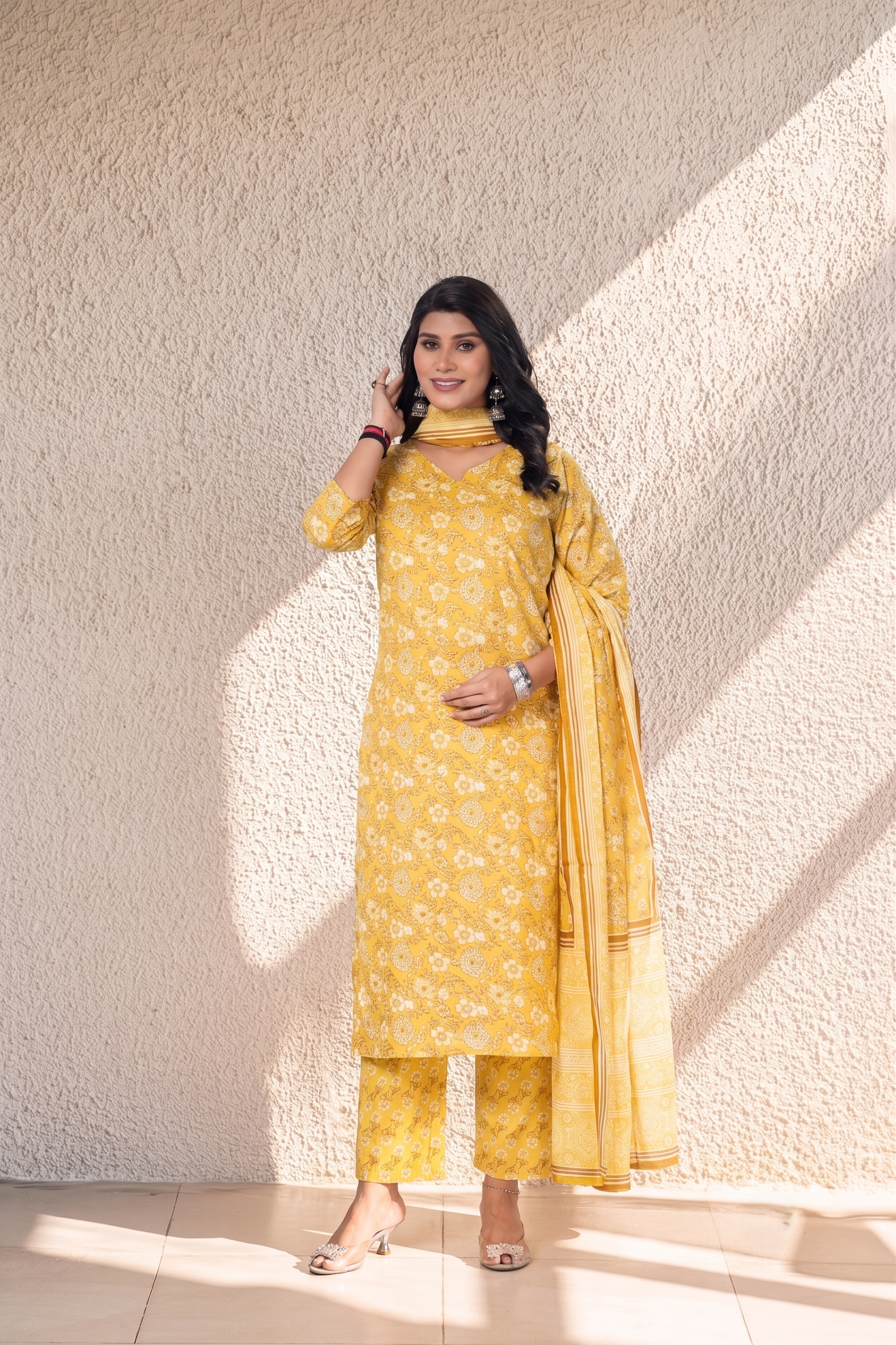 Zehra Kurti, Pant & Dupatta