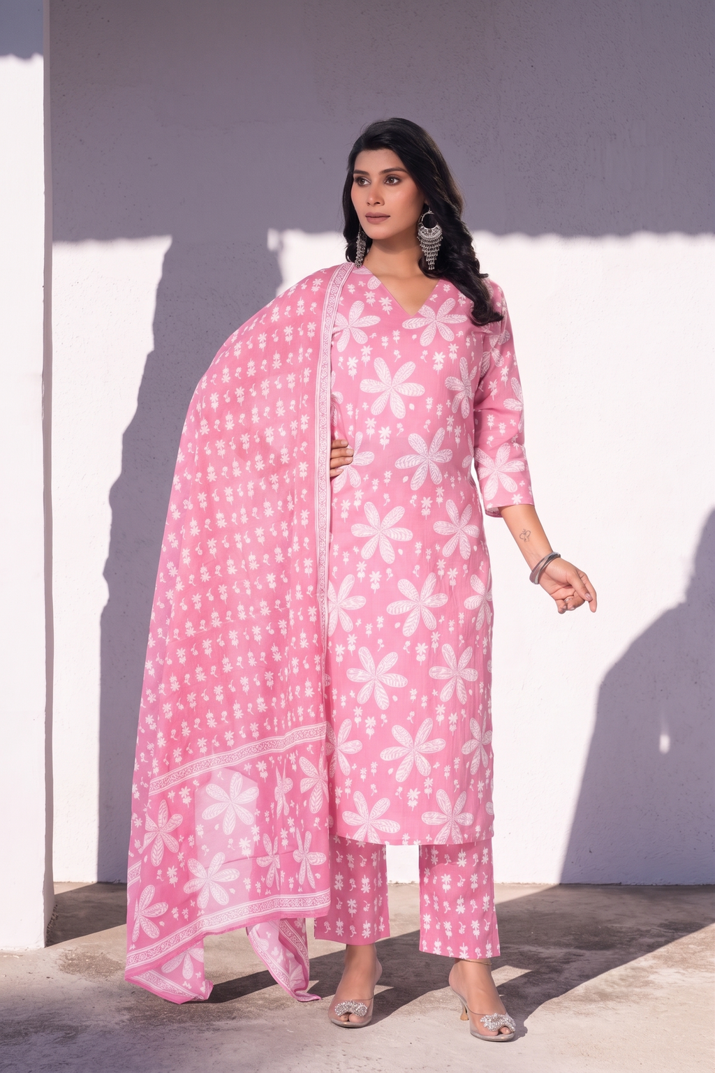 Rakhi Kurti, Pant & Dupatta
