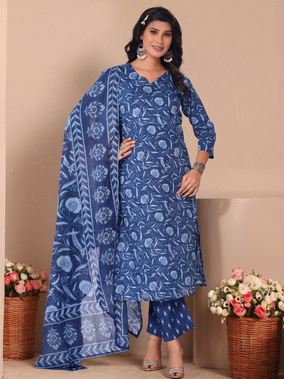 Vanya Kurti, Pant & Dupatta