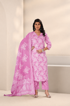 Sara Kurti, Pant & Dupatta