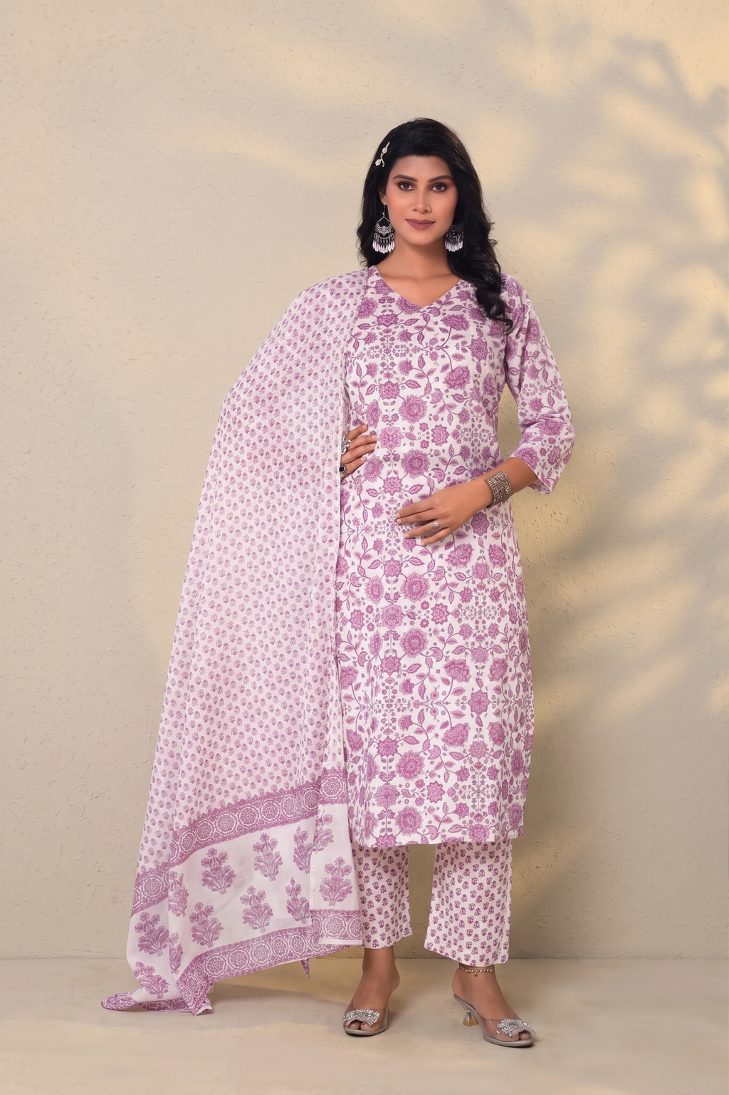 Saanvi Kurti, Pant & Dupatta