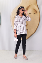 Meher Printed Short Kurti