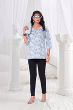 Tisha Printed Short Kurti