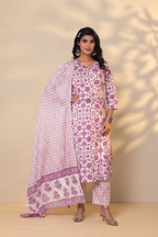 Saanvi Kurti, Pant & Dupatta
