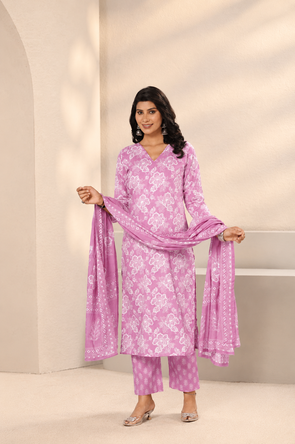 Sara Kurti, Pant & Dupatta