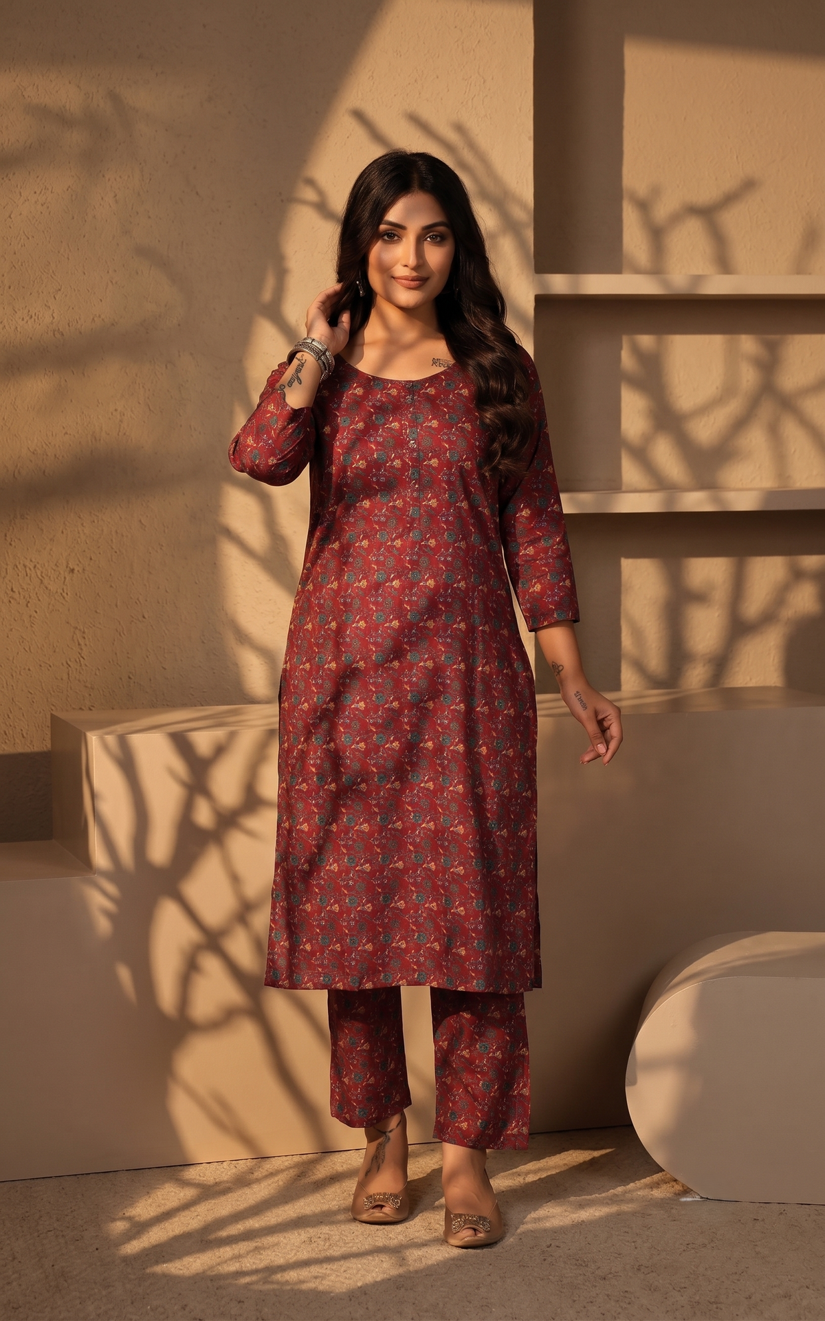 Ruby 100% Cotton Print