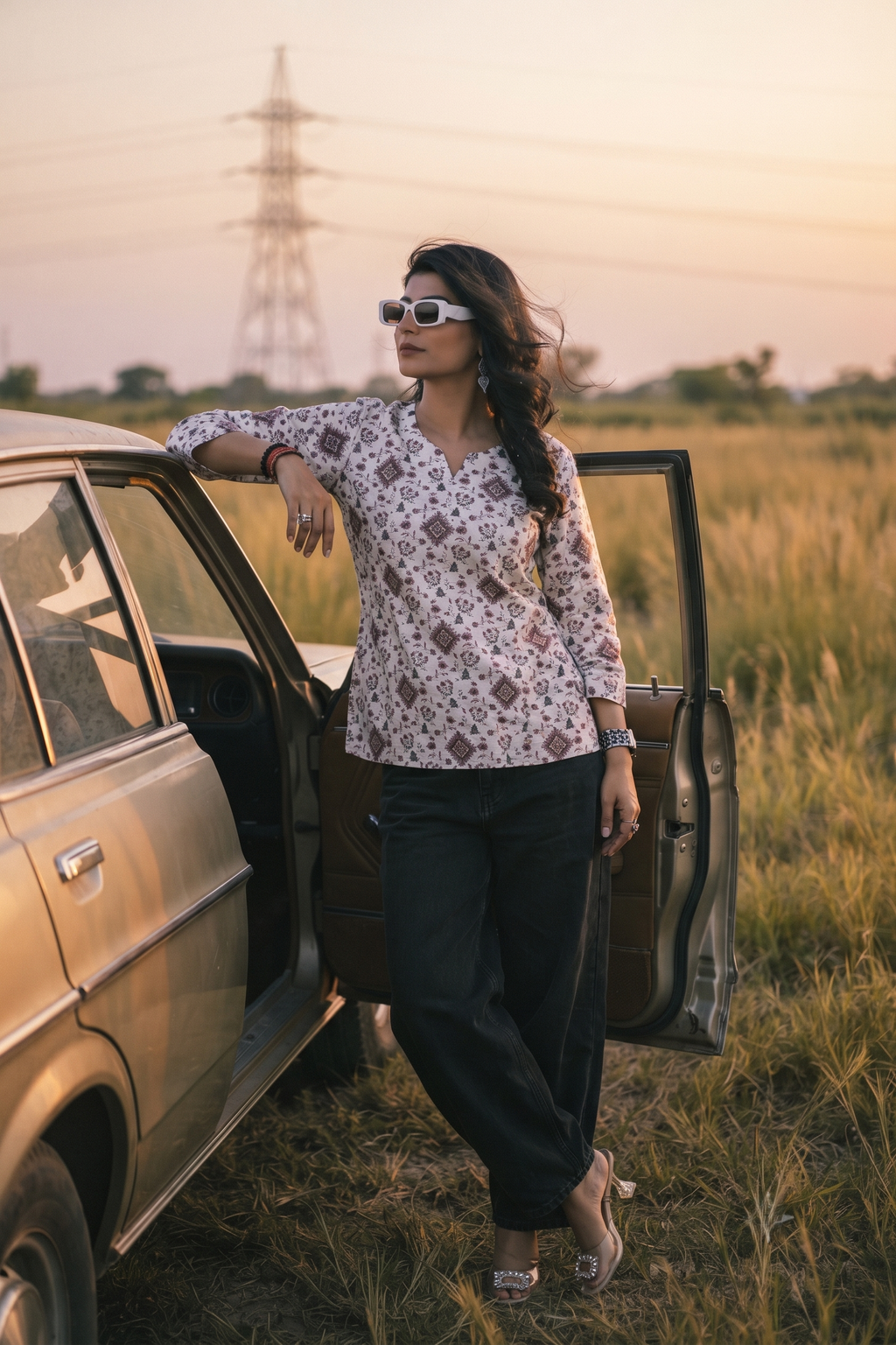 Kiara Printed Short Kurti