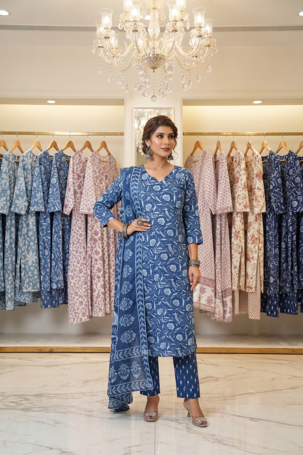 Vanya Kurti, Pant & Dupatta