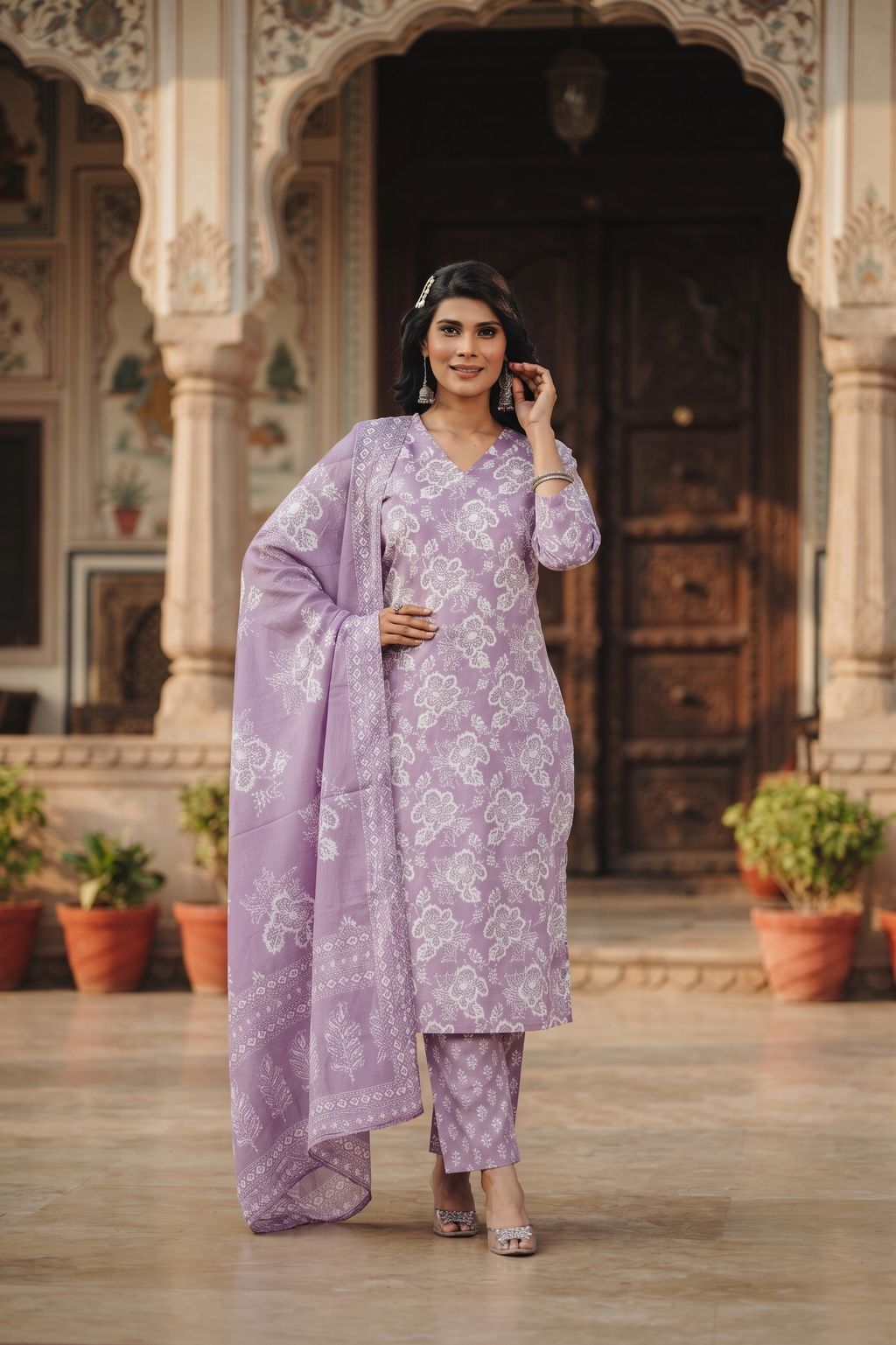 Noor Kurti, Pant & Dupatta