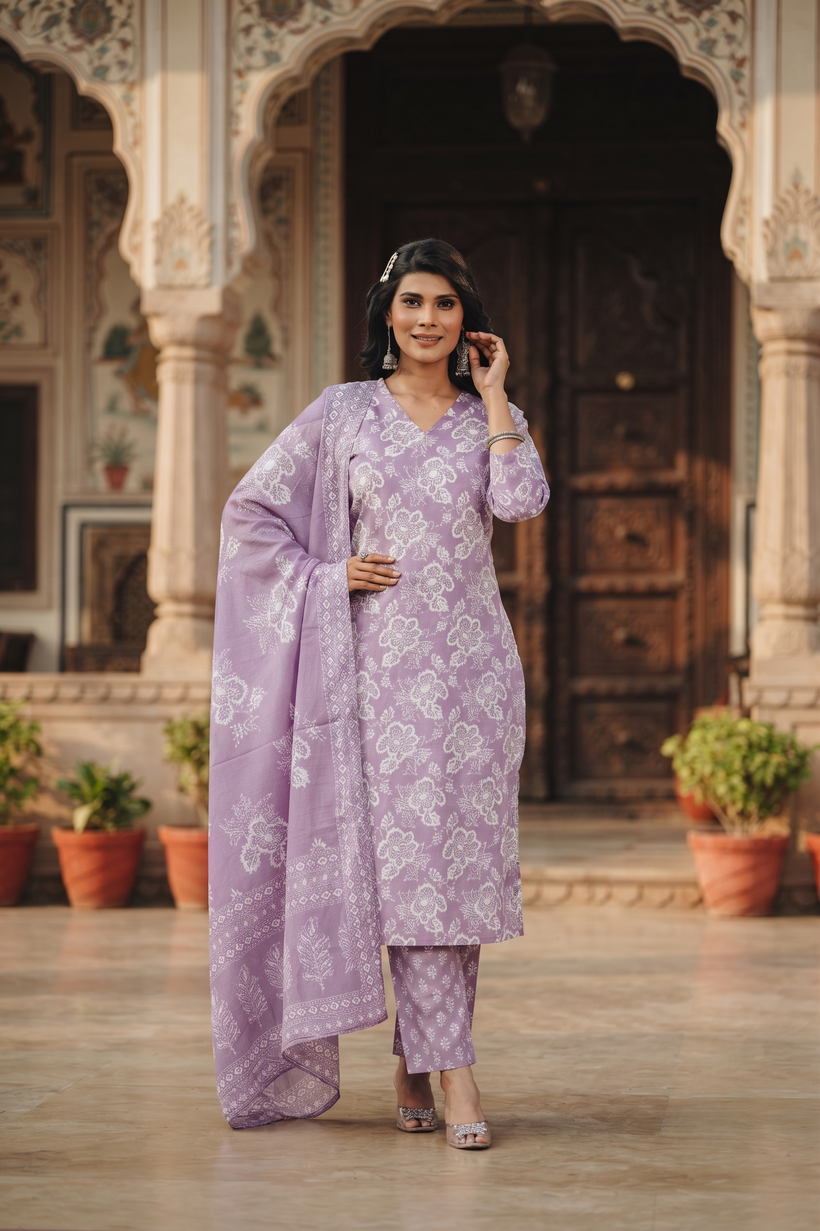 Noor Kurti, Pant & Dupatta