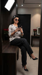 Meher Printed Short Kurti