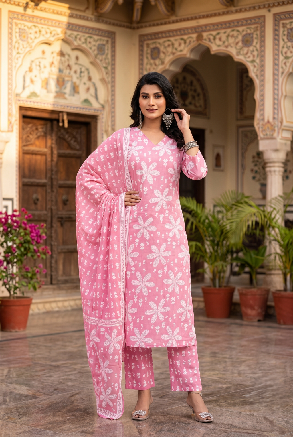 Rakhi Kurti, Pant & Dupatta