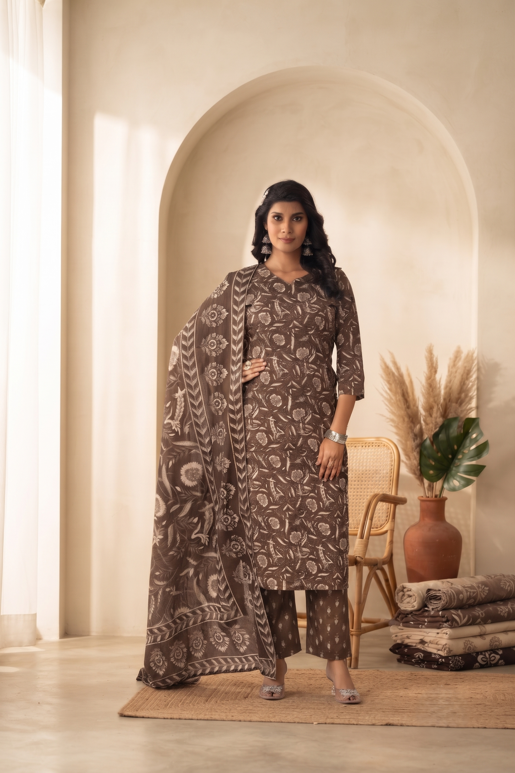 Riddhi Kurti, Pant & Dupatta