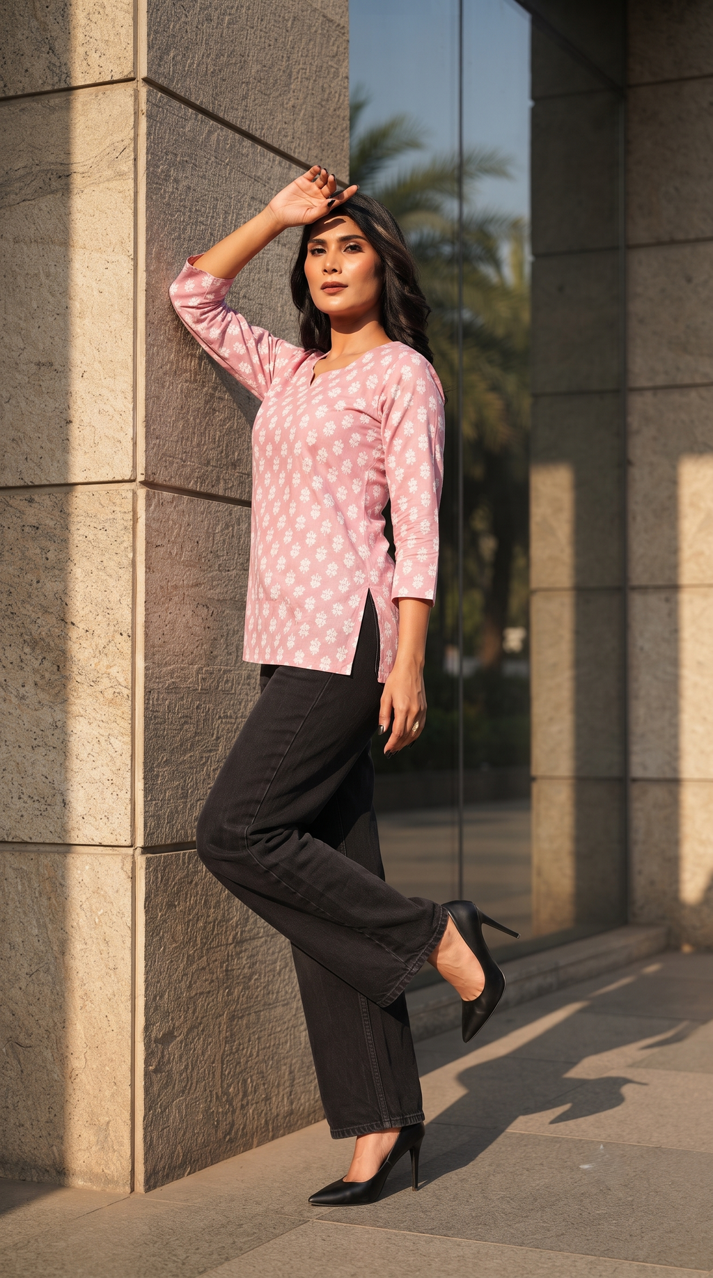 Myra Printed Short Kurti