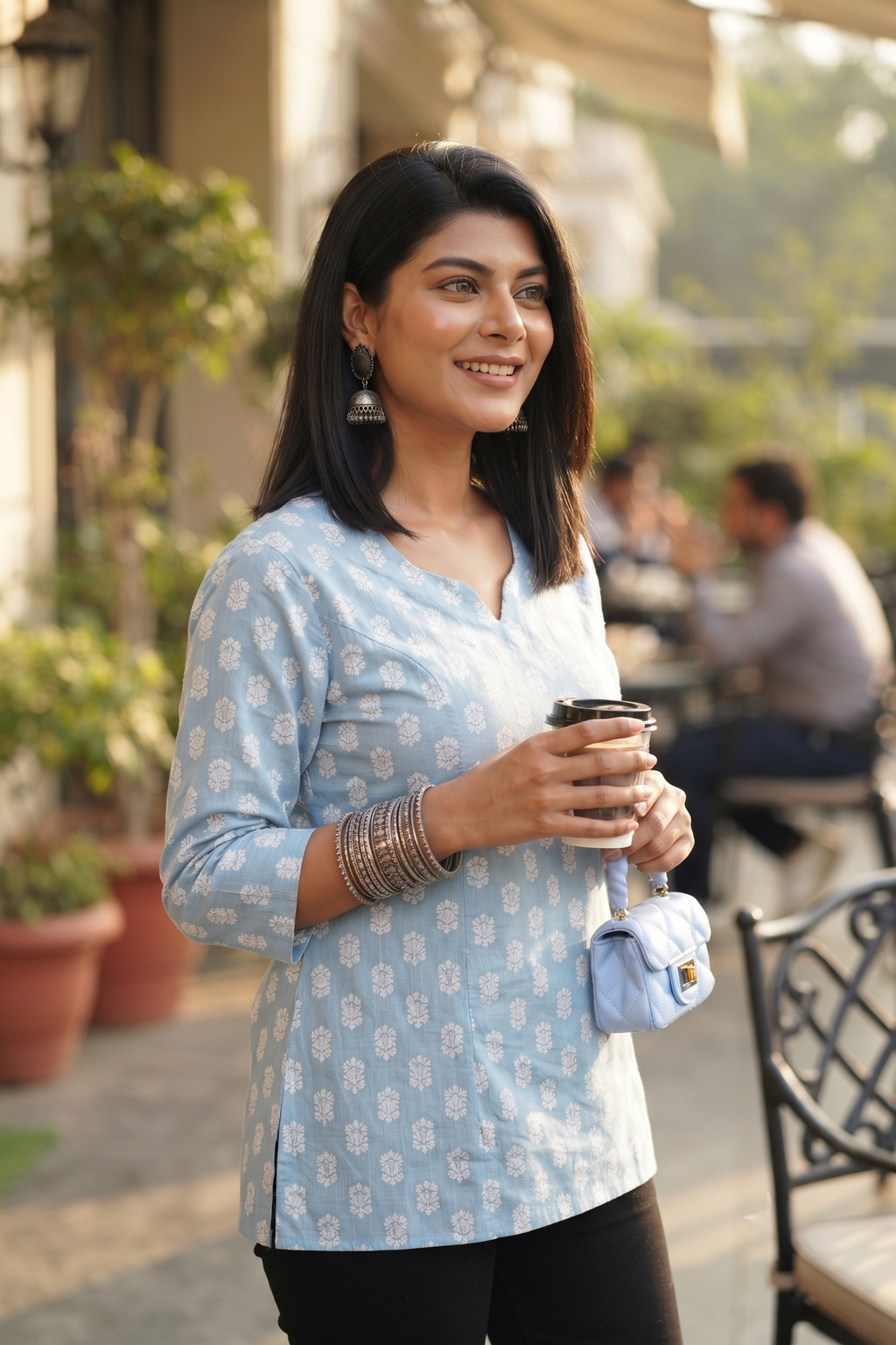 Reva Printed Short Kurti