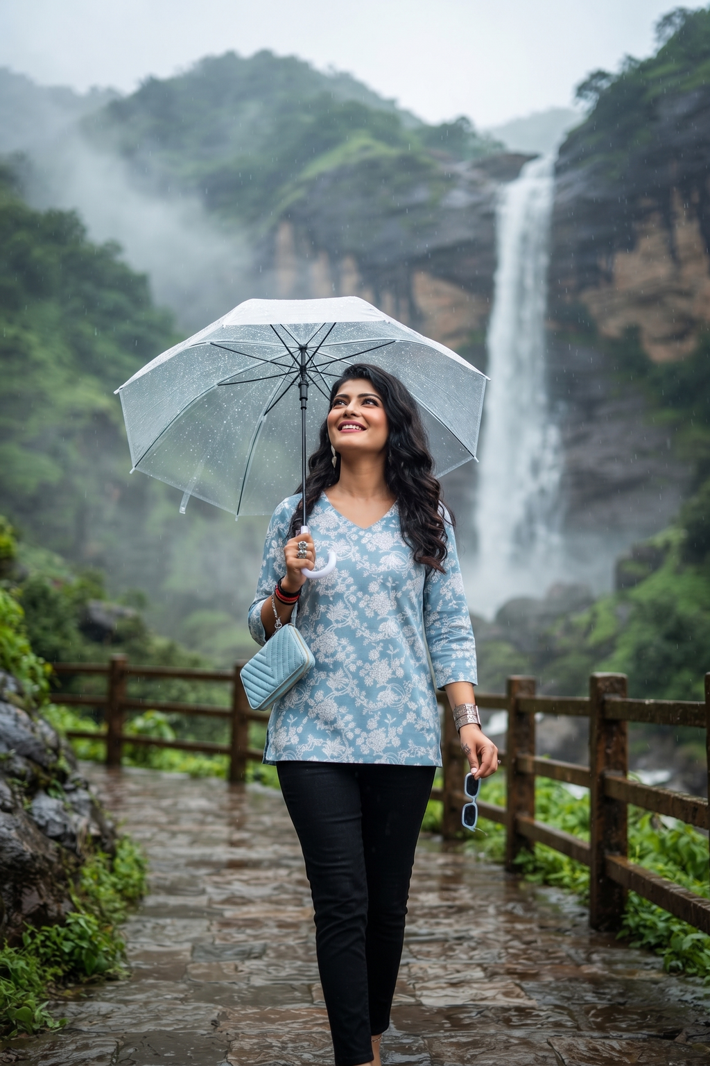 Tisha Printed Short Kurti