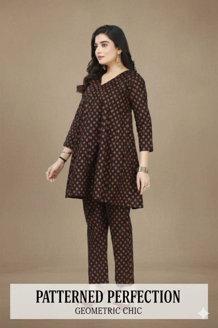pattern kurti